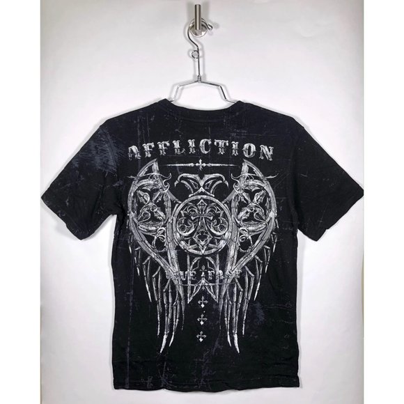 AFFLICTION ROYALE CONNECT Boy’s T-shirt -Youth Tee - Picture 7 of 9